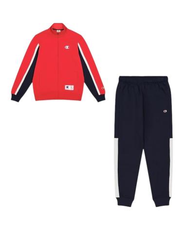 -CHAMPION-CHANDAL-BLOQUES-DE-COLOR-RETRO-SPORT-NEGRO-ROJO-220338-RS011-MULTICOLOR