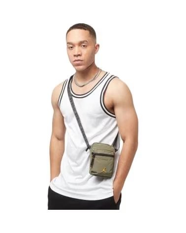 NIKE Bolso JORDAN AIRBORNE FESTIVAL 9A0631 E6F Gris GRIS