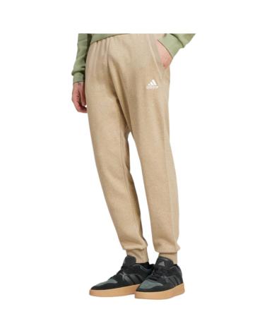 -ADIDAS-PANTALONES-SEASONAL-ESSENTIALS-MELANGE-NEGRO-IY6606-PANT-HOM-BEIGE