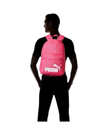ZAINO PUMA PHASE 19 LITRI FUCSIA CON LOGO BIANCO - RIF. 079943-33 ROSA