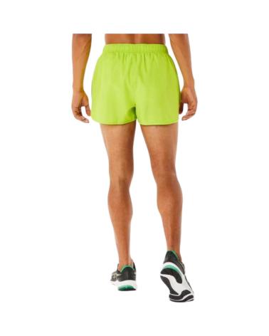 ASICS CORE SPLIT RUNNING SHORTS LIMA ZEST 2011C343-302 VERDE