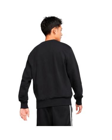 FELPA NIKE M NSW CLUB CREW FT NERA - BV2666-010 NEGRO