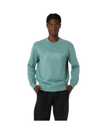 ASICS SWEATSHIRT 2031E192-302 VERT VERDE