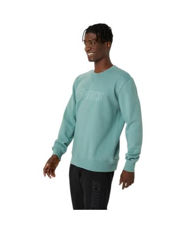 ASICS SWEATSHIRT 2031E192-302 VERT VERDE