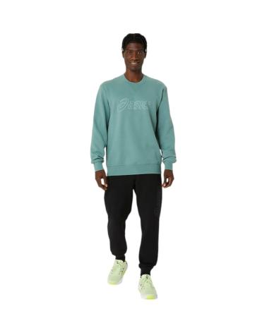 ASICS SWEATSHIRT 2031E192-302 VERT VERDE