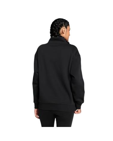 PUMA ESSENTIALS TAPE MINIMAL GOL FULL ZIP SWEATSHIRT BLACK 68 NEGRO