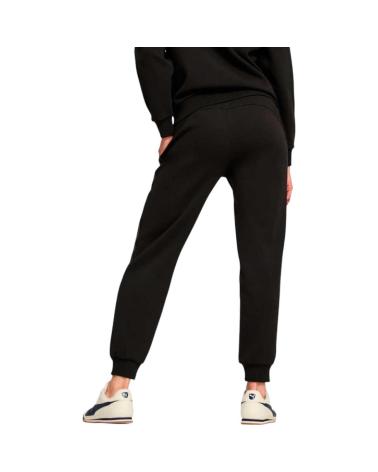 PUMA ESSENTIALS TAPE MINIMAL GOLD FLEECE SWEATPANTS BLACK NEGRO