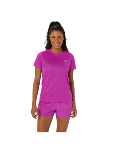 ASICS CORE SS TOP T-SHIRT FUCHSIA 2012C335-502 ROSA