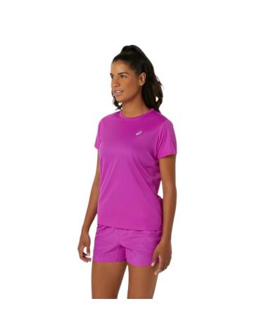ASICS CORE SS TOP T-SHIRT FUCHSIA 2012C335-502 ROSA