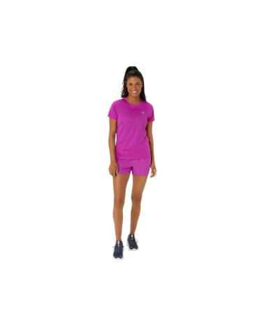 ASICS CORE SS TOP T-SHIRT FUCHSIA 2012C335-502 ROSA