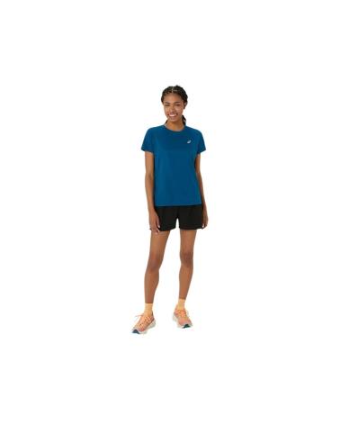 ASICS CORE SS TOP T-SHIRT NAVY BLUE 2012C335-406 AZUL MARINO