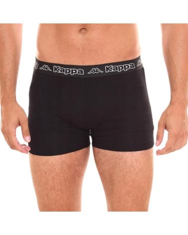 KAPPA BOXER PACK 2 UNITS 710068-351K1JW BLACK ANTHRACITE NEGRO