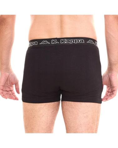 KAPPA BOXER PACK 2 UNITS 710068-351K1JW BLACK ANTHRACITE NEGRO