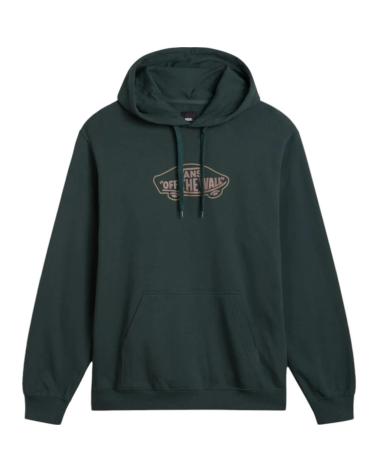VANS HOODIE VN000HVN2LN1 MIT FRONTPRINT GRÜN VERDE
