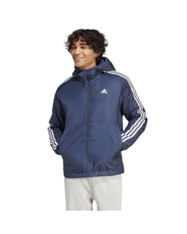 VESTE MATELASSÉE ADIDAS ESSENTIALS 3 BANDES INSULATED HO IS127 BLEU MARINE AZUL MARINO