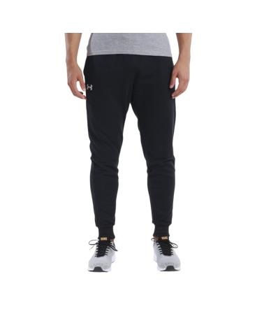 UNDER ARMOUR RIVAL TERRY JOGGERS 1379774-001 NOIR NEGRO