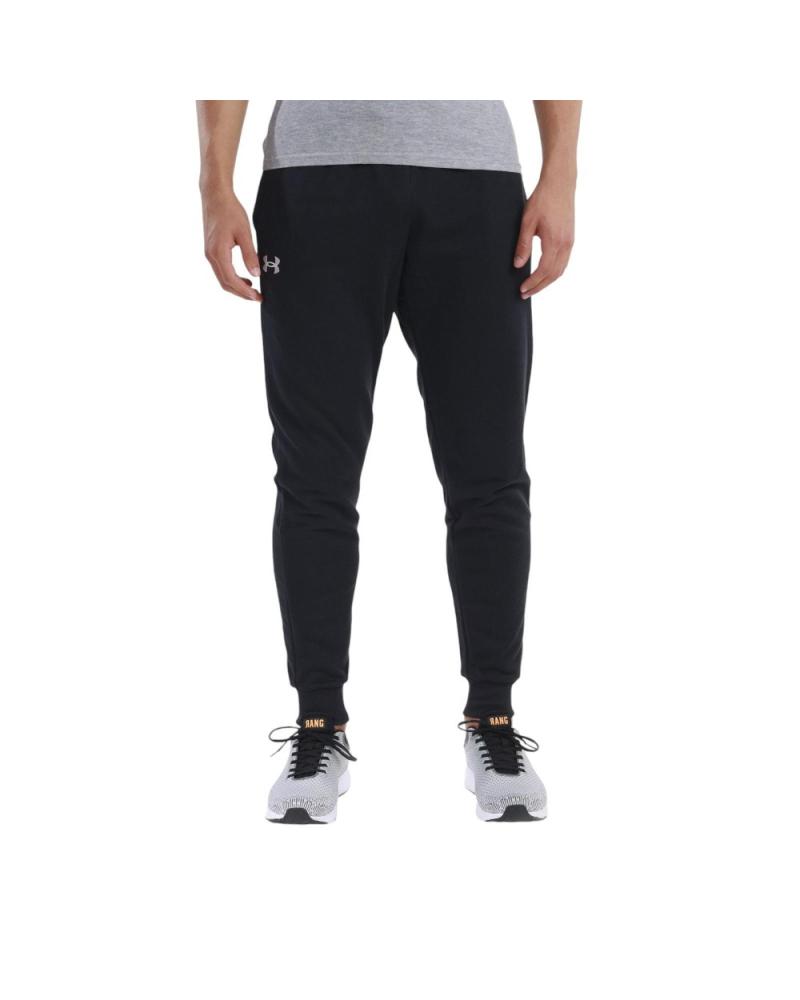 UNDER ARMOUR RIVAL TERRY JOGGERS 1379774-001 NOIR NEGRO