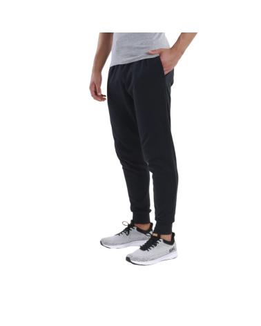 UNDER ARMOUR RIVAL TERRY JOGGERS 1379774-001 NOIR NEGRO