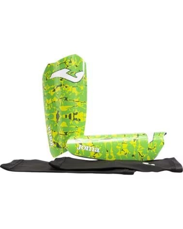 PROTÈGE-TIBIAS JOMA SPARTAN 401489-0 VERT FLUO ET JAUNE GRIS
