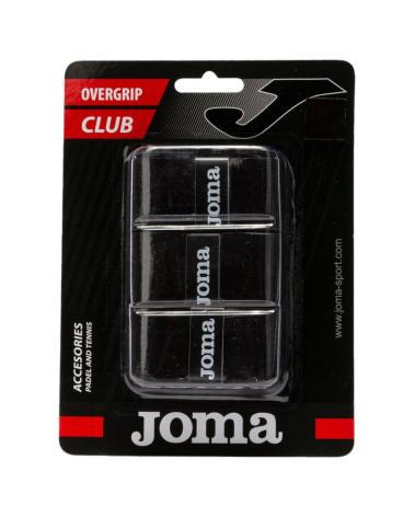 OVERGRIPS JOMA CLUB CUSHION NEGROS - PACK 3 UNIDADES (REF. 400748-100) NEGRO