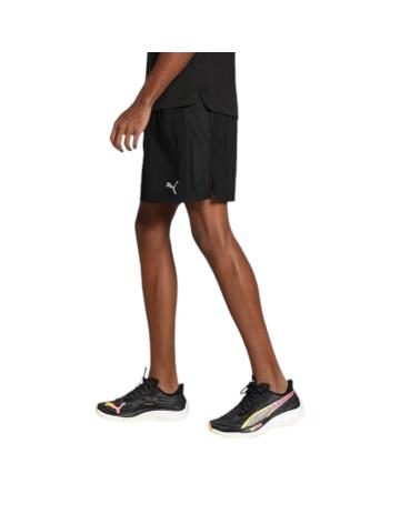 PANTALONES CORTOS PUMA RUN FAVORITE VELOCIT PARA HOMBRE - NEGRO NEGRO