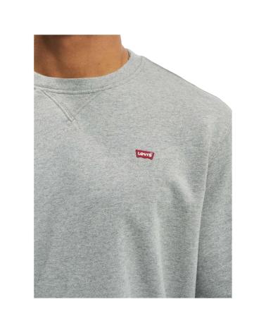MOLETOM LEVI'S CREW CINZA GRIS