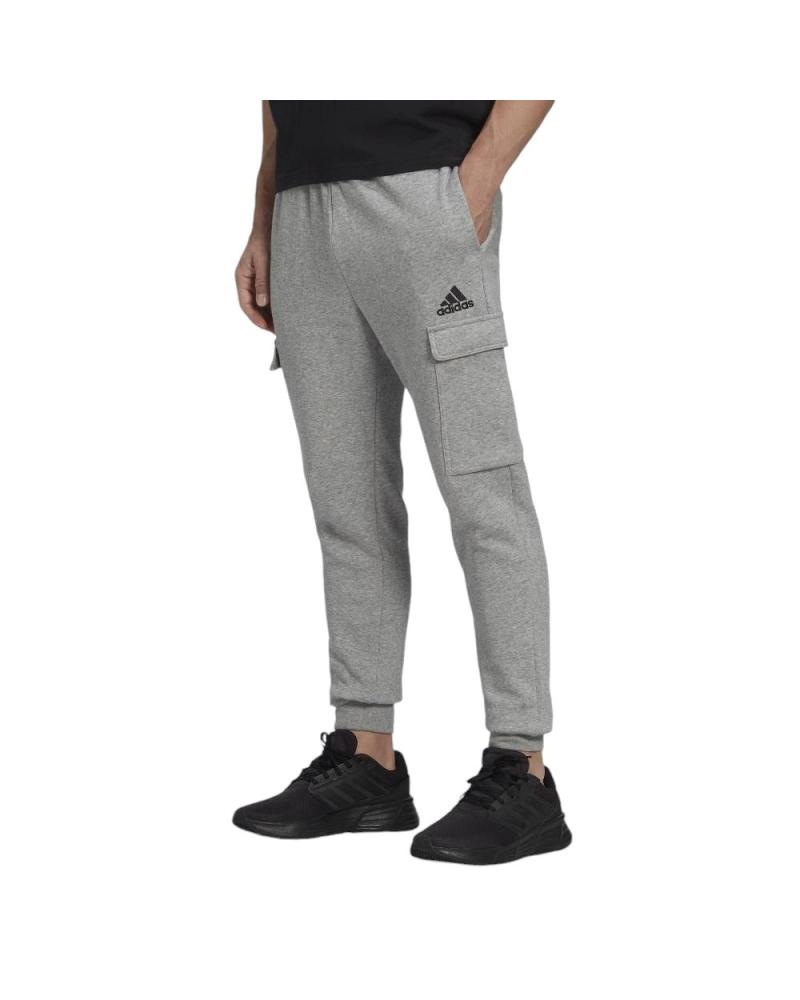 ADIDAS PANTALON CARGO ESSENTIALS FLEECE REGULAR TAPERED HL2234 GRIS GRIS