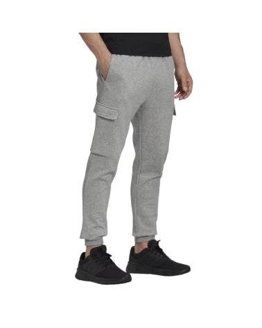 ADIDAS PANTALON CARGO ESSENTIALS FLEECE REGULAR TAPERED HL2234 GRIS GRIS