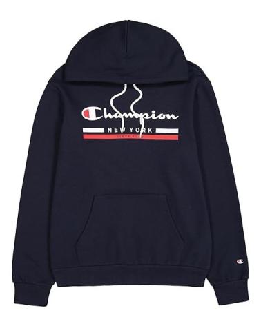 MOLETOM COM CAPUZ CHAMPION BS501 AZUL BS501