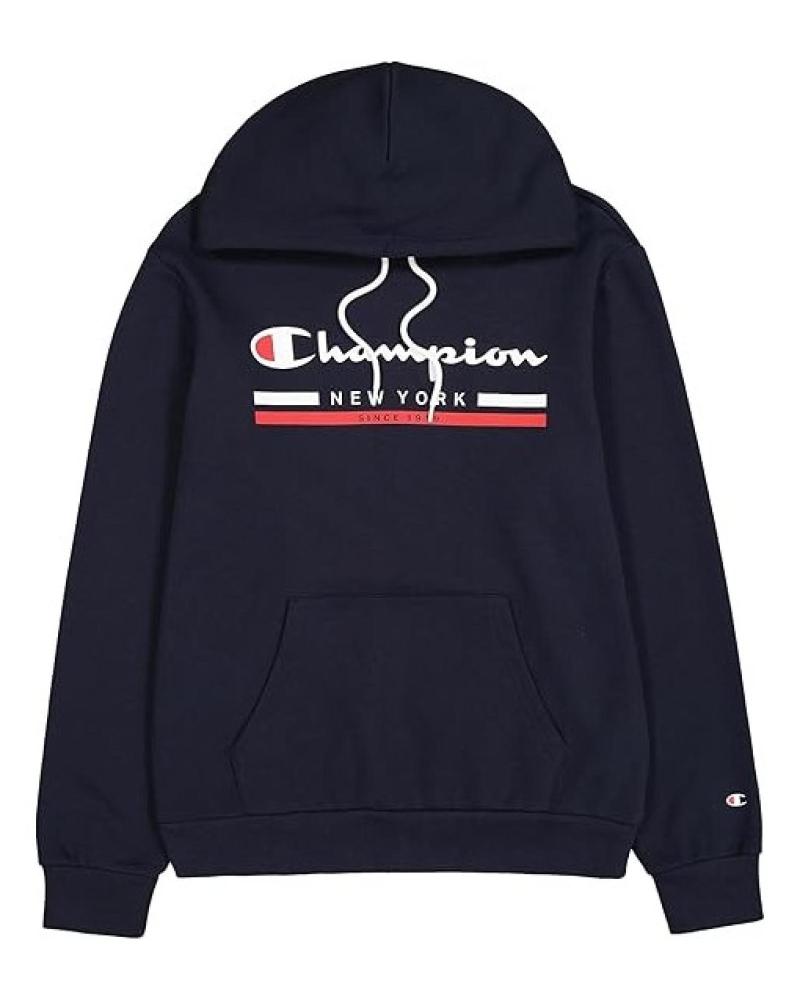 MOLETOM COM CAPUZ CHAMPION BS501 AZUL BS501