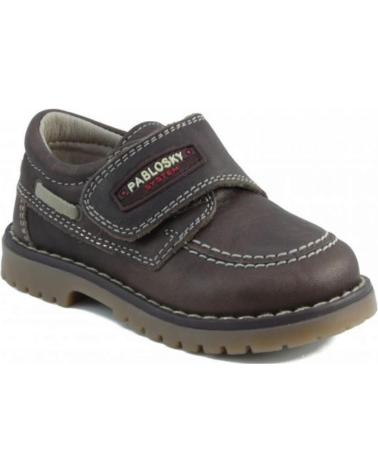 Zapatos de Niño PABLOSKY TOMCAT NAUTICO MARRON