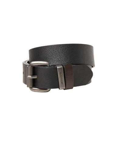 JACK & JONES BELT 12212989-BLACK BLACK NEGRO