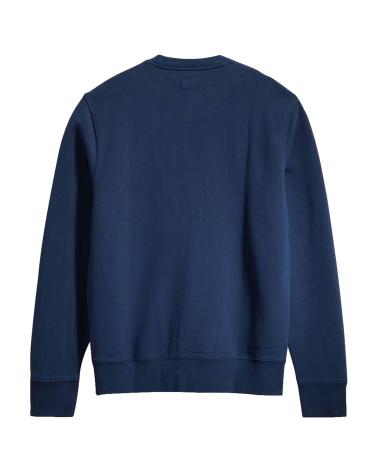 MOLETOM LEVI'S CREWNECK AZUL MARINHO PARA HOMEM AZUL