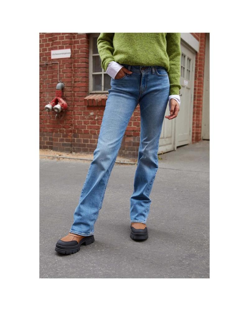 LEVIS PANTALON LARGO LEVI´S SUPERLOW EN COLOR PARA MUJER AZUL