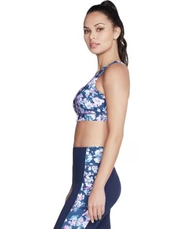 SKECHERS SUJETADOR THE GOWALK MISTY FLORAL AZUL BR28-BLLV ROJO