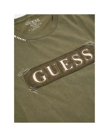 T-shirts-pour-hommes-GUESS-CAMISETA-APLIQU-VERDE
