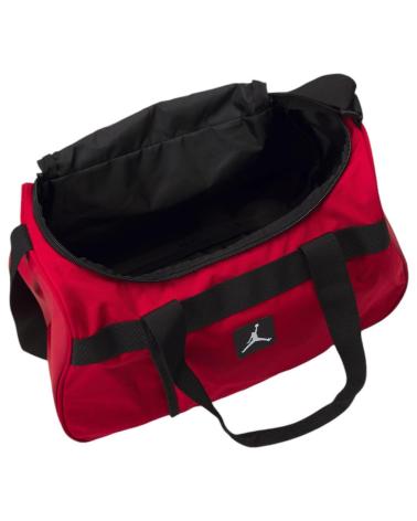 JORDAN SPORTTASCHE DUFFLE JAM ESSENTIALS 30L ROT WEISS MA0874-R78 BLANCO
