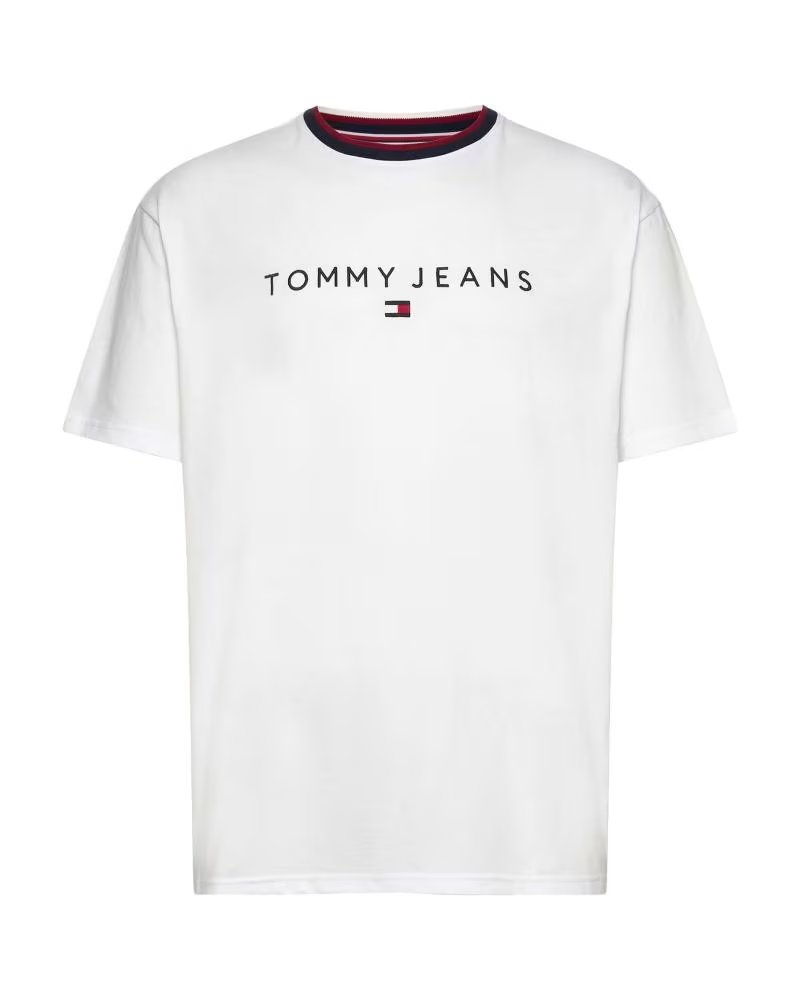 TOMMY HILFIGER Camiseta T-Shirt en color blanco para hombre BLANCO