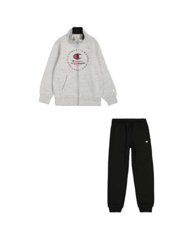 CHAMPION TRAININGSANZUG FÜR JUNGEN EM021 GRAU EM021