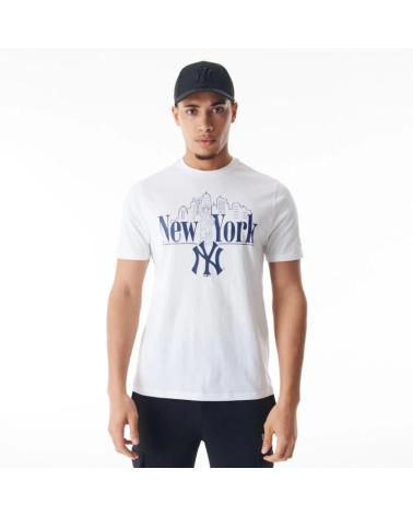 NEW ERA CAMISETA NEW ERA BLANCA - LOGO NEW YORK YANKEES BLANCO