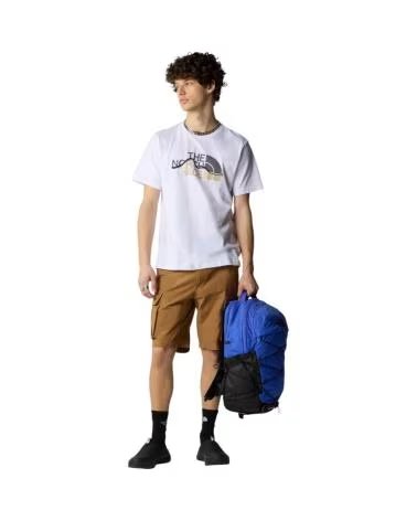 T-SHIRT THE NORTH FACE MOUNTAIN LINE NF0A87NTFN41 BLANC BLANCO
