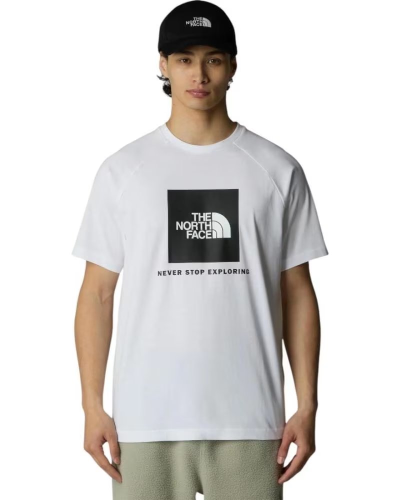 THE NORTH FACE CAMISETA REGLAN REDBOX NF0A87NJFN41 BLANCO