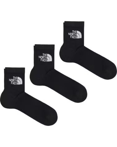 THE NORTH FACE CALCETINES MULTI SPORT CUSH QUARTER PACK 3 UNIDADES NF NEGRO