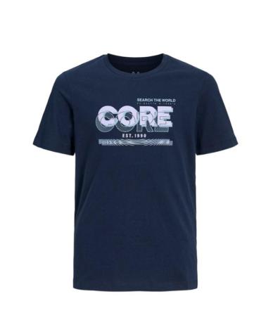 JACK & JONES CORE T-SHIRT FOR BOYS DARK BLUE - REF. 12239540 AZUL
