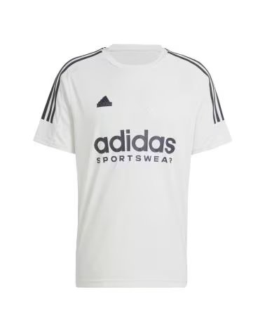 CAMISETA ADIDAS MANGA CORTA PARA HOMBRE BLANCO
