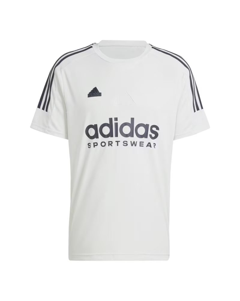 CAMISETA ADIDAS MANGA CORTA PARA HOMBRE BLANCO