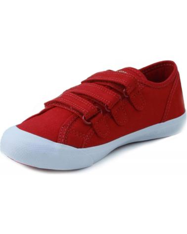 girl and boy Trainers LE COQ SPORTIF SAINT MALO PS STRAP ROJO