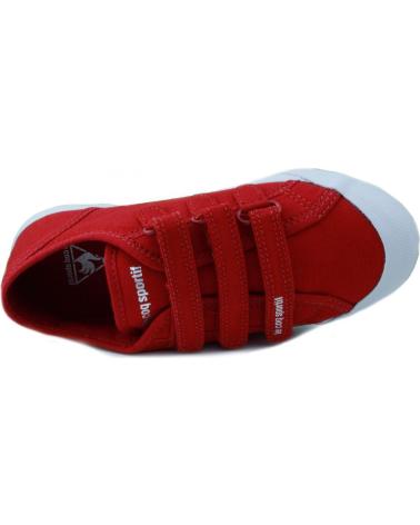 girl and boy Trainers LE COQ SPORTIF SAINT MALO PS STRAP ROJO