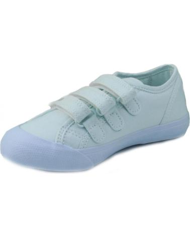 girl and boy Trainers LE COQ SPORTIF SAINT MALO PS STRAP BLANCO