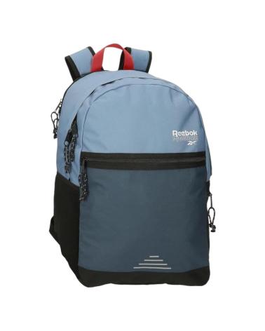 MOCHILA REEBOK ROCKPORT 8062431 BICOLOR AZUL Y NEGRO, 48CM, 21.6 L NEGRO